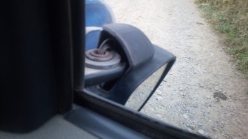 Зеленчукская. 

Не выдержал кронштейн. Металлический.  

Скорость 20-25 км/ч. 
Больше - колеса отстегнутся. :)