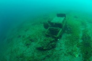 Не прямо дно, но тоже под водами Байкала