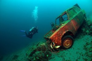 Не прямо дно, но тоже под водами Байкала