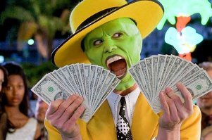 Когда у меня мало, я даже туда не смотрю! За то, когда получаешь зарплату, у меня- Хобана! На 137 рублей больше!