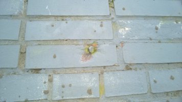 Иногда гонка вооружений приводила к таким последствиям: Это мой болт из детства, служит напоминанием, Memento mori.