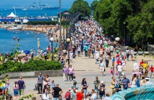 Спортивная набережная во Владивостоке