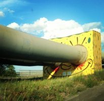 на торце надпись - "смерть губки боба"     Днепропетровск