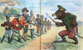 Русская угроза всегда муссировалась в Европе.