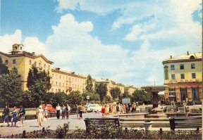 Новосибирск, район ул. Б.Хмельницкого, 50-70 годы