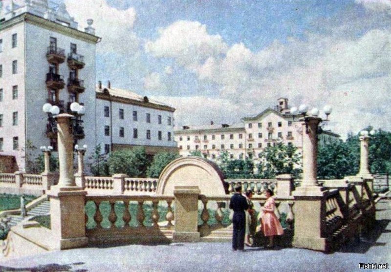 Новосибирск, район ул. Б.Хмельницкого, 50-70 годы