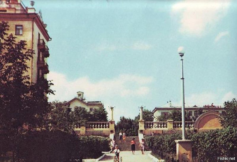 Новосибирск, район ул. Б.Хмельницкого, 50-70 годы