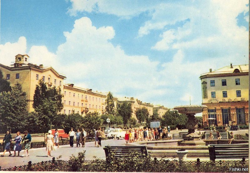 Новосибирск, район ул. Б.Хмельницкого, 50-70 годы