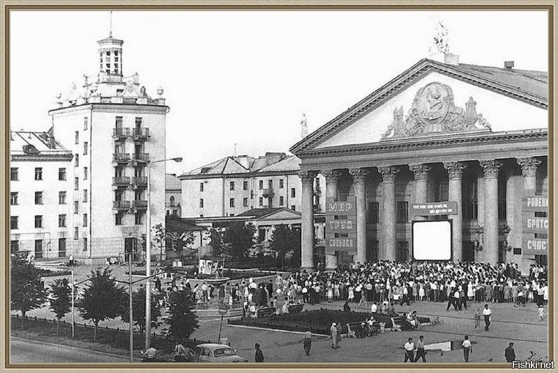Новосибирск, район ул. Б.Хмельницкого, 50-70 годы