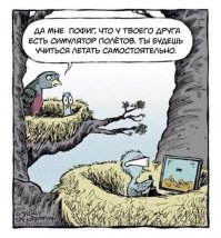 попугаи жгут)) напомнил этот белый летчик картинку: