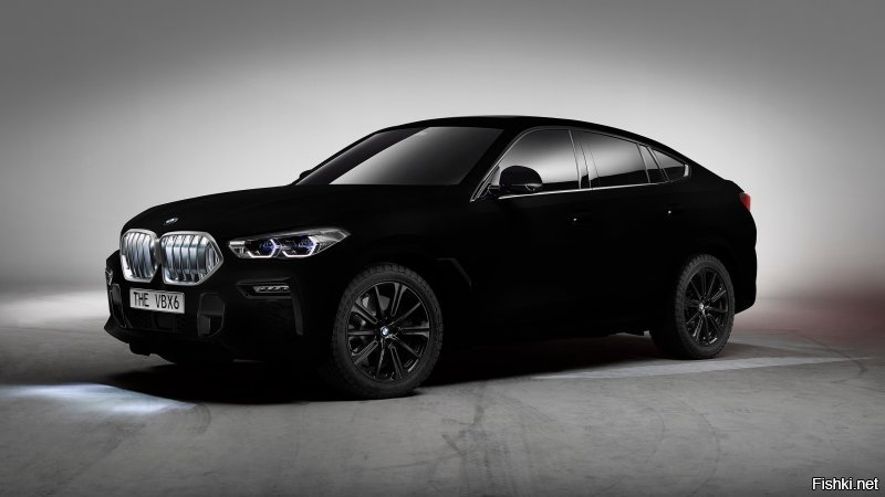 This Vantablack BMW X6 is the Most Blacked Out Car Ever