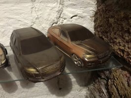 А вот вам тачки из шоколада