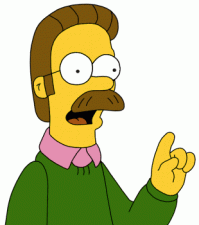 Между прочим Фландерс не тупой )))