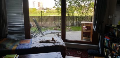 Прага, Чехия, вид из окна