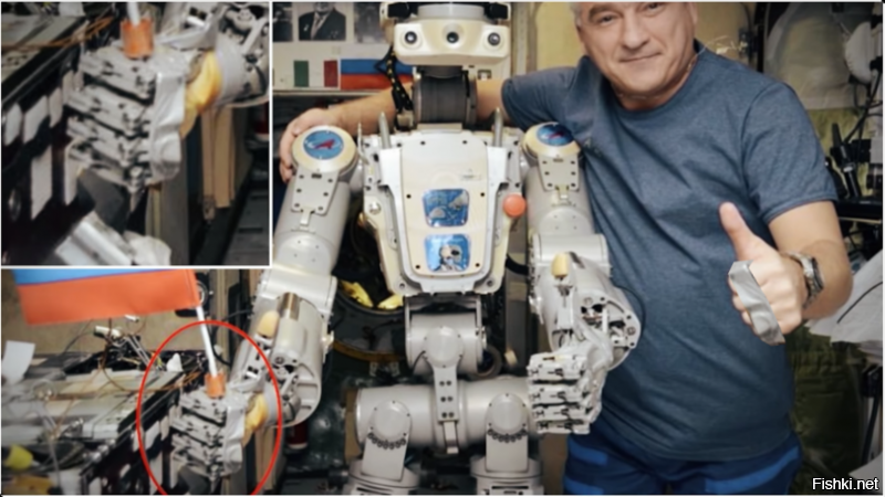 Космонавты долго не могли включить робота «Федора». Он заработал, когда его собирались ударить молот