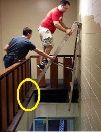 А тут действительно, ничего опасного если упор есть, а он есть!