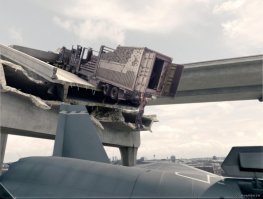 Обрушение путепровода в Харькове, на окружной
