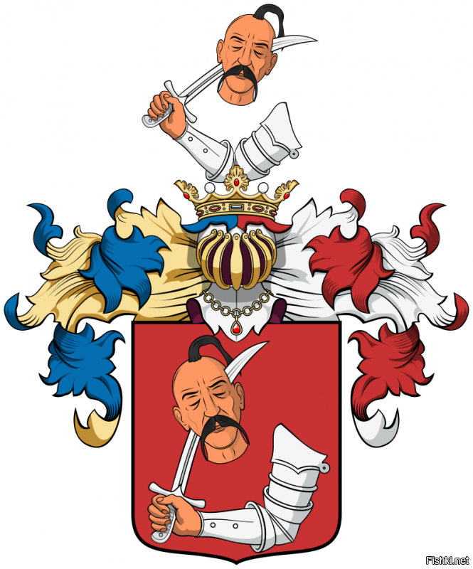 Старая традиция.

Герб венгерского города Komádi.