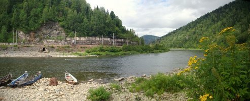 В р-не станции Лужба