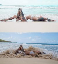 Если ты девочка, то просто обязана красиво позировать