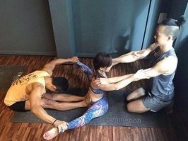 Девушки с хорошей растяжкой