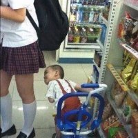 Я так в детстве в садике за нянечкой подглядывал