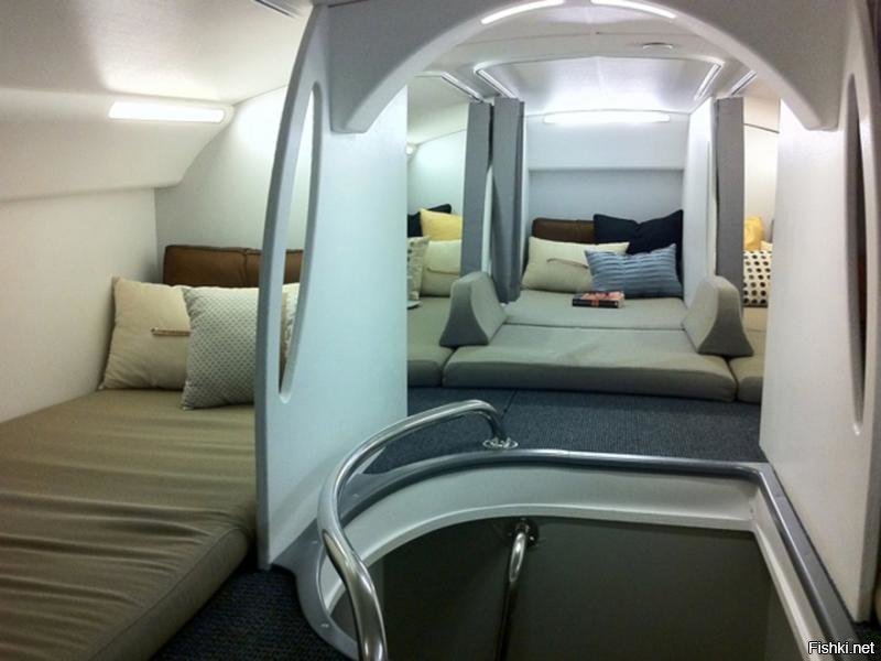 спальные места для стюардесс