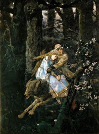 А ещё, волк - один из любимых персонажей народных сказок