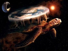 Действительно, какая глупость! 
Авторитетные эксперты утверждают, что от удара метеорита образовалась взрывная волна, которая выкинула большинство динозавров с края Земли.