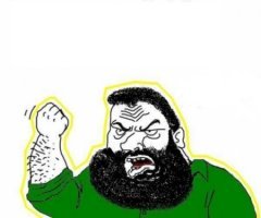 11 комиксов из жизни брутального мужчины, который не флиртует и бреет бороду только в одном случае