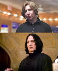 Кейджа в каких то нормальных фильмах не представляю и серьезных. Северус Снэйпа нормально бы Мэрлин Мэнсон сыграл бы.