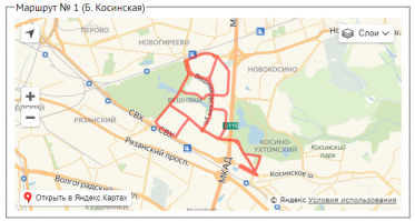 Окей Бро. 
Походу кто-то звиздит. Где маршрут по МКАДу? 

Выхино
Проведение экзаменов на право управления ТС и выдача ВУ
Осуществляет:
2 отделение по экзаменационной работе Межрайонного отдела ГИБДД технического надзора и регистрационно-экзаменационной работы № 3 ГУ МВД России по г. Москве [1145102]
Всего 3 маршрута.