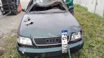 Коллега недавно лошадку сбил!!