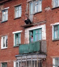 Российские балконы — самые улётные балконы в мире!