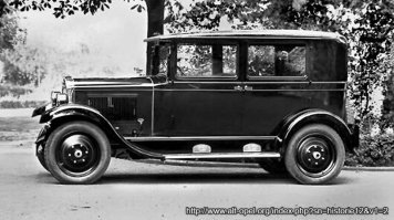 Но затем пришел GM и Опель кончился.(ц)

вообще-то, GM "пришёл" в 1928 году.
выпускал он тогда вот это: