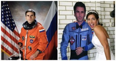 По-моему правильно. Не надёжный. Никто не запрещает жениться на американках, но это ограничивает карьеру в некоторых отрослях. Это нормально.
З.Ы. А чего он в пиндосовском костюме оранжевом, хоть и с нашим триколором, но ещё с пиндосовскими нашивками, типа НАСА?