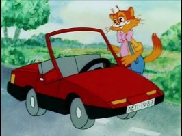 Вот уже 30 с лишним лет мне не давал покоя вопрос: откуда у кота Леопольда такая стильная машинка?