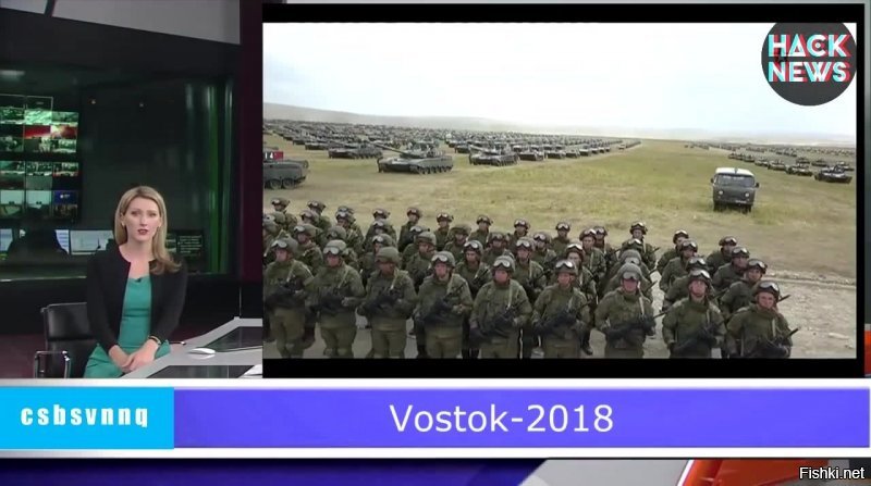 Европейцы еще с прошлого раза не просушили портки, от грозной Buhanki, отдельно стоящей среди сотен танков и тысяч солдат...