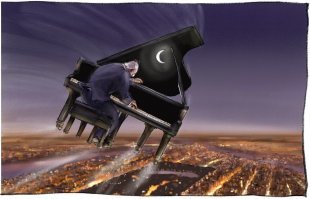 Что они сбрасывали, пианино или таки фортепьяно? И сбрасывали ли вместе с ними пианистов?