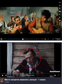 Что заметил. Один и тот же актёр - Олег Савосин. Вот его жизнь -