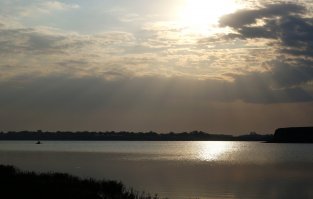 Ставропольский край. Ростовановское водохранилище.