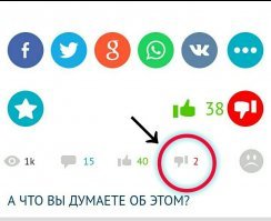 Два дизлайка, от этих петухов я понимаю?!