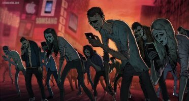 Фотограф убрал с фотографий смартфоны и планшеты, смотрите что получилось