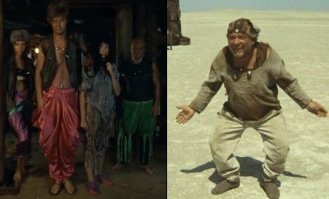 Красные штаны, ку два раза!  В нашей армии синие штаны до 1969 года дожили.