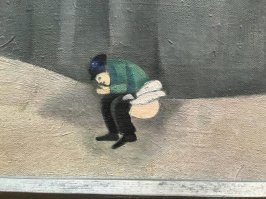 Я бысказал если на картине кто-то срет это шагал