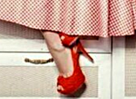 Туфлей стриптизерш в 40х не было.