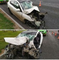 Авария дня. Молодой лихач устроил смертельную аварию в Москве