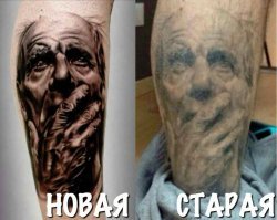От локтя и ниже они вытягиваются и почему-то проворачиваются. Контуры расползаются. Я у старого бати видел.