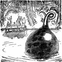 Неожиданная встреча с огромной анакондой 