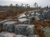 Валуны как будто в ручную обработаны, а может и не как будто...